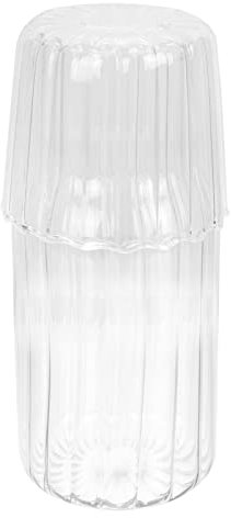 Brocca Verticale Per Cereali in Borosilicato Ad Alta Temperatura