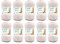 Gründl Wolle Baby uni - weiche Wolle zum Häkeln und Stricken - Babywolle - Babygarn - Weich und hautfreundlich - 70 % Polyacryl,30 % Polyamid - 10 Knäuel 50 g / 150 m - Nadelstärke 3,5 -4,5 - ecru