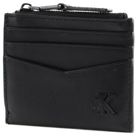 Calvin Klein Pelle portacarte CKJ Logo Hardware Cardcase ID Black nero