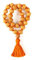Aashita Creations Rosenkranz Original Tulsi Jap Mala als Armband (klein, 27 Perlen)