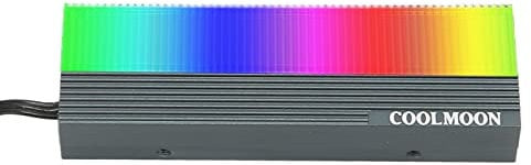 VBESTLIFE M.2 SSD Heatsink Cooler Dual Interface Cool 5V 3 Pin with Thermal Pad