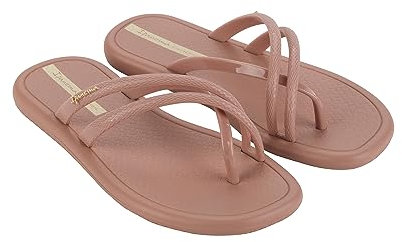 Ipanema MEU Sol Rasteira Ad Tongs pour femme, Rose clair/jaune, 41/42 EU