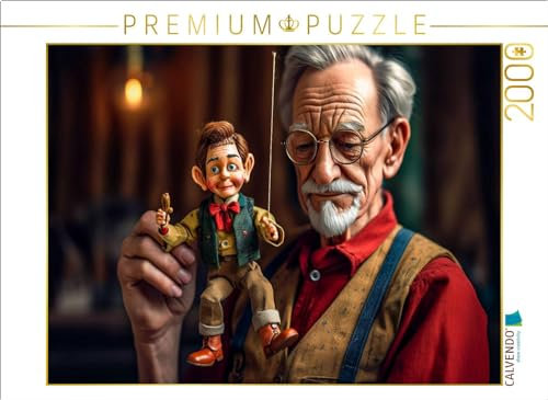 CALVENDO Puzzle Abenteuer des Pinocchio von Carlo Collodi | 2000 Teile Lege-Größe 90 x 67 cm Foto-Puzzle für glückliche Stunden