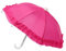 MagiDeal Puppenschirm, Mini-Farbschirm, niedliches Mini-Regenschirm-Spielzeug, Malerei, Geschenk, hängende dekorative Requisiten für Kinder, Rose