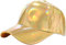 Malaxlx Gold Baseball Cap Damen Herren Kappe Verstellbar Baseballkappe Draußen Sun Mützen Visoren Athletic Baseball Fitted Cap Trucker Cap