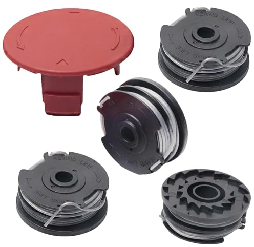 Bobina a Filo Ricambio,bobina decespugliatore,Modelli compatibili Bobine per Bosch ART 30–36 LI, ART 30, ART 27 und ART 24.F016800351 Bobina di Ricambio Nylon.