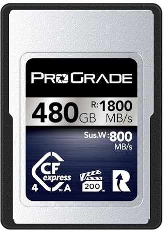 ProGrade Digital CFexpress™ 4.0 Type A Memory Card (480GB) Iridium