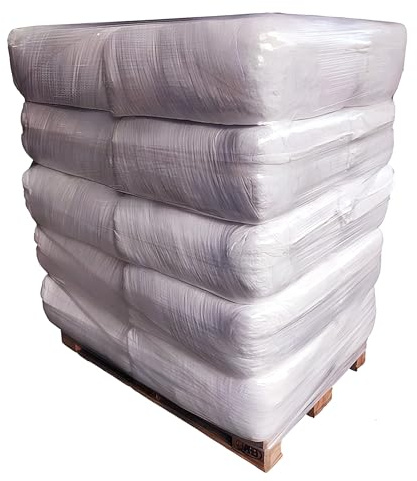 Bricoloco Trapo 100% algodón de Color Blanco en Tejido de sábana para Cocina, secar Coche, talleres, Industrias. Paños con Capacidad de absorción y Limpieza Extra (1, Kilogramos, Blanco sábana)