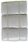 Bricoloco Trapo 100% algodón de Color Blanco en Tejido de sábana para Cocina, secar Coche, talleres, Industrias. Paños con Capacidad de absorción y Limpieza Extra (1, Kilogramos, Blanco sábana)