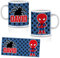 Taza de plástico personalizada. Ideal para el colegio y la guardería. VUELA AL COLE. Regalos Personalizados. Diferentes Modelos a Elegir (Spider)
