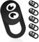 Pretwad 6 pezzi cover fotocamera computer portatili, cover webcam accessori computer portatili, cover webcam cover telefono cellulare e computer, copertura fotocamera, protezione schermo webcam,