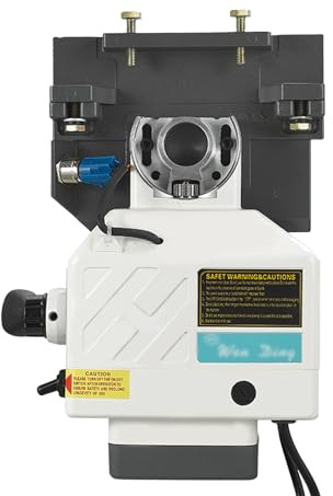 X-Achsen-Tischvorschubfräse, Horizontal-Fräsmaschinen-Vorschub, Hohes Drehmoment (450 in.lb), Drehzahlregelung, 200 U/min X-Achsen-Vorschub, Fräsmaschinen-Arbeitstisch für Garagen, Werkstätten
