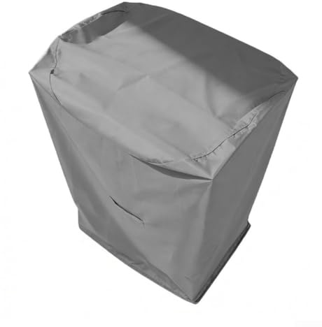 Abdeckplane für Holzspalter, wasserdicht, Oxford-Stoff, 85 x 85 x 110 cm, Staubschutz, Wetterschutz, Grau