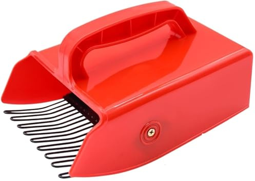 Rastrello Raccoglitore Di Camomilla Raccoglitrice di bacche con pettine metallico, paletta raccoglitrice mirtilli in plastica impugnatura ergonomica
