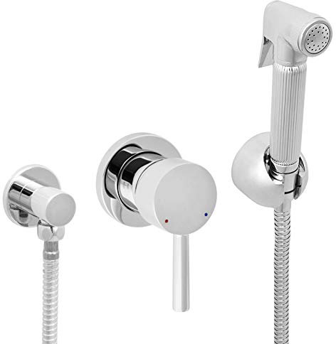 Welfenstein Unterputz Bidet Set BS05 Spraybrause Bidetbrause Intimdusche Hygienedusche