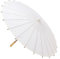 Set mit 10 Sonnenschirmen aus Bambus, für Hochzeiten, chinesische Sonnenschirme weiß