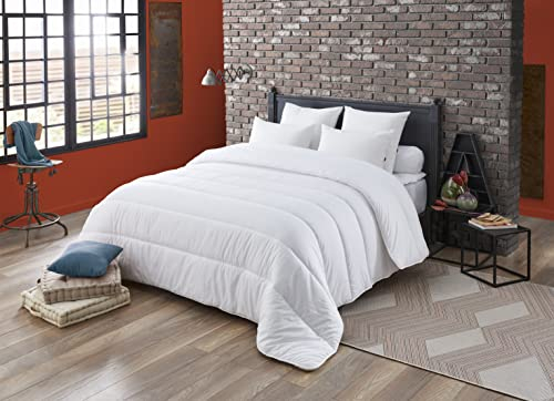 DODO Steppdecke, temperiert, gegen Milben und Bettwanzen, 220 x 240 cm, für Doppelbett, Bettdecke Multi Protect, Weichheit und Schutz, maschinenwaschbar bei 40 °C