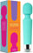 Vibrator für Frauen - Leises und Starkes Massagegerät + Akku - Sexspielzeug mit 20 Vibrationsmuster und 8 Geschwindigkeitsstufen - Kabelloser Dildo für Klitoris, G Spot - Oliver James (Grün)