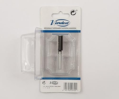 VIRUTEX 9240408 - Fresa para ranurar D.10 d.6
