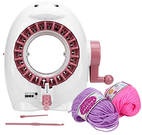 Ranvo Knit Machine, Webstuhl Kit Strickmaschine für Socken für Erwachsene zum Selbermachen für Mützen für Schals für(833)