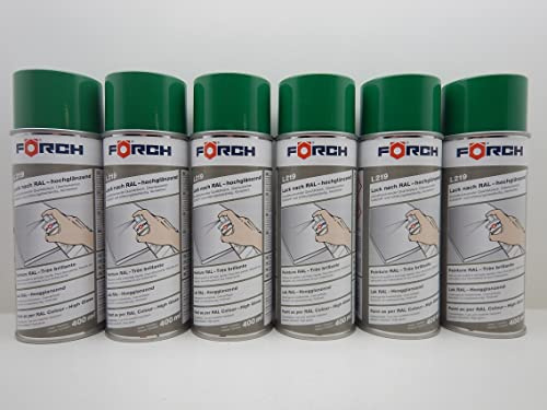 MINZGRÜN GRÜN Förch RAL 6029 LACK LACKSPRAY SPRAY SPRAYDOSE 400ML (6)