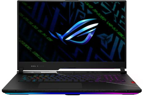 ASUS ROG Strix Scar 17 Special Edition Laptop | 17,3 WQHD 240Hz/3ms Display | Intel i9-12950HX | 32GB RAM | 4TB SSD | NVIDIA RTX 3080 | Windows 11 | QWERTZ Tastatur | Off Black Stealth/Invisible Ink
