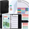 ANYUKE Budget Planner Budget Binder A6 - Bugetplaner Haushaltsbuch mit Geldfächer, Finanzplaner Geld Organizer Sparbuch mit Folien für Sparen Sparchallenge Umschlagmethode Geldplaner Cash Stuffing
