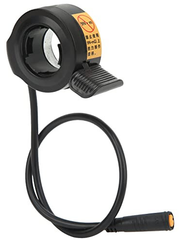 Ebike Thumb Throttle mit Schraubenschlüssel, Wasserdichter Stabiler Speed ​​Control Finger Throttle Accelerator für Mid Mounted Motor