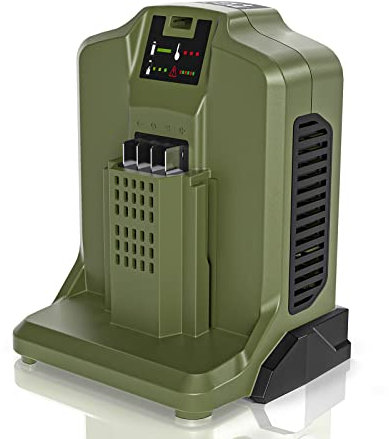 Green Machine Akkuladegerät (Li-ION, geeignet für Alle Akkus der 62 V Green Machine Tool Serie)