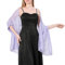 Ladiery Sheer Chiffon Tücher und Wraps für Abendkleider, Damen leichter weicher Schal für Hochzeit Braut Schultertuch