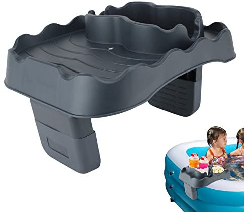 Porte-gobelet gonflable à clipser pour piscine, , boisson, plateau de baignoire pour piscine, spa, accessoire de salle de bain