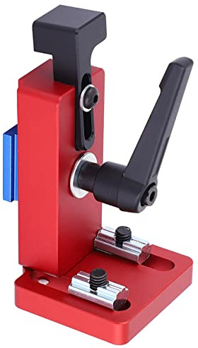 Dioche Gehrungsschienenstopp Typ 45, Verbindungsstück mit Aluminiumlegierungsrückseite, abgeschrägter Schienenstopper, für Heimwerkerarbeiten und DIY-Möbelbau