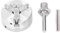 Drehfutter, 3-Backenfutter-Set, Selbstzentrierende Drehfutterplatte Mit M12x1-Pleuel, 10–35 Mm Klemmung, Für Rechteckige Und Unregelmäßig Geformte Werkstücke