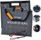 Goture Turnier-Angeltasche, Fischgreifer und Barsch wiegen in Tasche mit Fischlineal, 3-in-1-Set, herausnehmbare Netz-Turnier-Fischtasche, 65 x 55,9 cm, robuste Gewichtstasche für Barschangeln