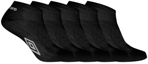 Umbro Homme Chaussettes Basses Umb/1/Qtx5, Noir, 43-46 Taille Courte EU
