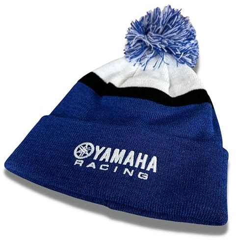 Yamaha Paddock Blue Pommel Haube Mütze für Kinder