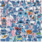 50 Stück Stitch Sticker Set,Wasserfest Vinyl Stitch Aufkleber,Cartoon Graffiti Lilo & Stitch Aufkleber Decals für Water Bottles Laptop Skateboard Fahrrad Moped Motorrad Koffer Helm Scrapbooking