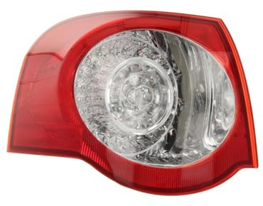 EDA PREMIUM auto Rückleuchte, Rücklicht, Heckleuchte Links 3C9945095N passend für VW PASSAT B6 2006-2010, Kombi, außen, ECE
