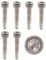 Vis INOX M5x70 mm tête cylindrique BTR Ø 5x70 mm | Vis M5 x 70mm CHC à 6 pans creux (clé allen) | Acier Inoxydable A2-70 (V2A/304) | ISO 4762 / DIN 912 : LOT DE 20 Pcs - ProRaje