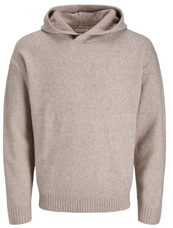JACK & JONES Herren Jjesoho Ollie Knit Hood Ln Jjesoho Ollie Knit Hood Ln (1er Pack)