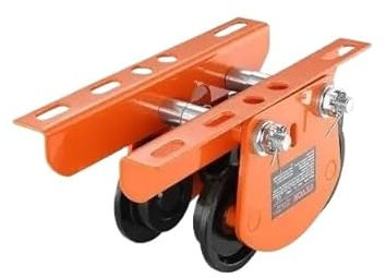 Electric Hoists Electric Hoist Manual Trolley, 1100 lbs/0.5 Ton Capacity for PA200 PA250 PA300 PA400 PA500,Push Beam Trolley w/Dual Wheels engine crane(0.5T)