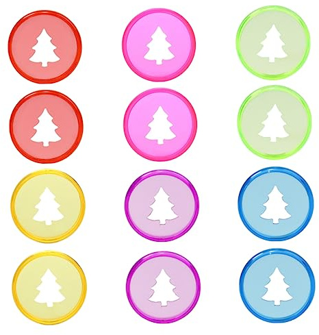 NUOBESTY 3 Set Fibbie Per Libri Viola Vocich Funlicht Notebok Raccoglitore U Green Fibbia A Chiave Clip Anelli Natale Fibbie Per Rilegatura Del Taccuino Legare Le Fibbie Plastica 12 Pezzi*3