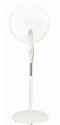 Dimensione Elettronica S.R.L. CFG VENTILATORE A PIANTANA EASY40 3 Velocità Altezza 130 cm Oscillazione orizzontale Facile da Montare