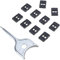 Vynetra 10pc USB Port Blockers With Key Lock Secure Data And Protect Against With Removable USB A Lock For PC Laptop