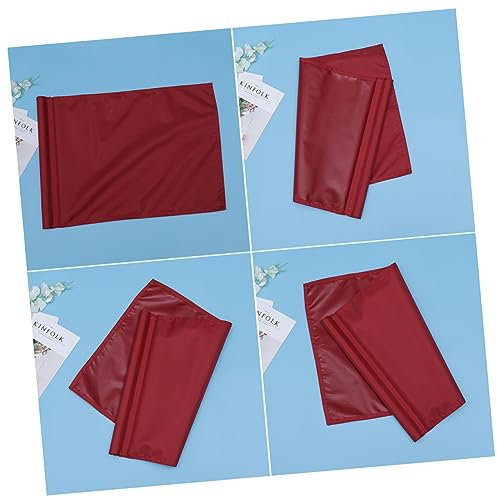 Didiseaon Drapeau Vert Équipement D'entraînement Au Golf Drapeau Drapeaux Petits Drapeaux Rouges Sportif Entraînement Rouge