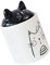 Ipetboom Bote de Almacenamiento de Cerámica con Forma de Gato Tarro Multi Funcional para Especias y Dulces Decoración para Cocina y Oficina