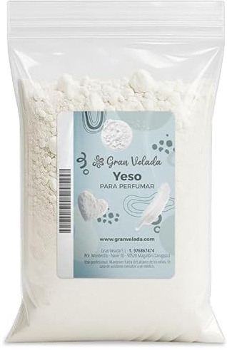 Gran Velada - Gesso per profumo 5 kg | Materiale poroso per artigianato fai da te e aromi con fragranza duratura