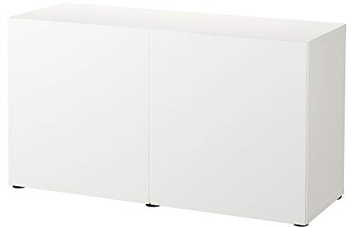 ProTuning BESTÅ Combinazione di archiviazione con porte, bianco/Lappviken bianco, 120x42x65 cm