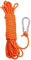 BeGrit 6mm Bootsseil 10m Polypropylen Seil Boot Fenderleine Orange Ankerleine Kajak Festmacher Tauwerk für Bootsport Camping Fischen Wandern