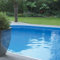 EDENEA Liner Piscine Hors Sol – Rond - Diamètre 460 cm – Hauteur Paroi 1.22m à 1,32m - Montage Overlap - Coloris Bleu Uni - Spécial Piscine Acier - Idéal en Remplacement Rénovation
